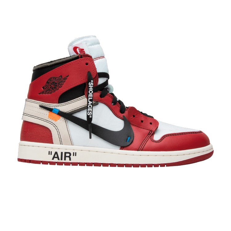Off-White x Air Jordan 1 Retro High OG 'Chicago' — White/Black-Varsity Red-Black
