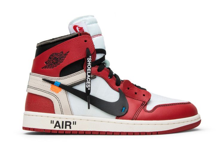 Off-White x Air Jordan 1 Retro High OG 'Chicago' — White/Black-Varsity Red-Black