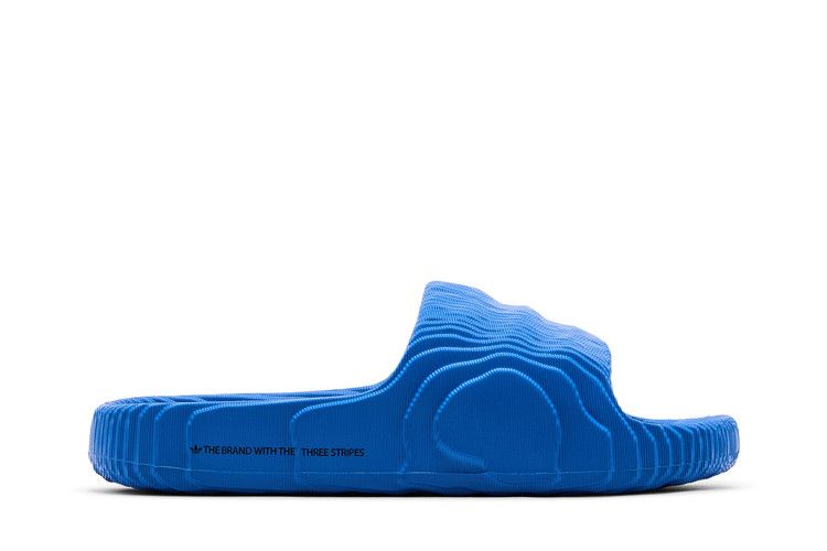 adidas Adilette 22 Slides 'Blue Bird' — Blue Bird/Blue Bird/Core Black