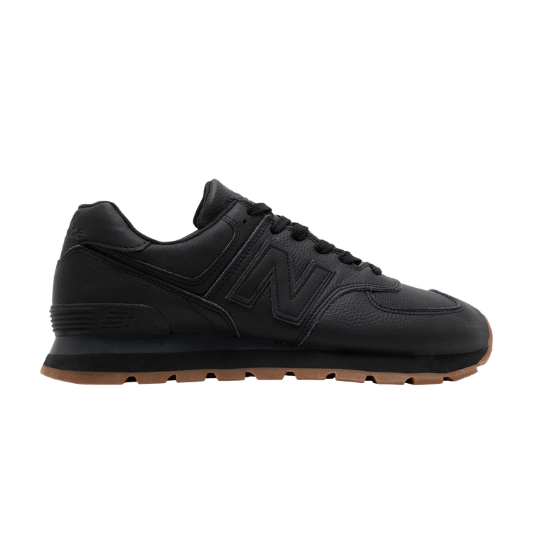 New Balance 574 'Black Phantom Gum' — Black/Phantom/Gum