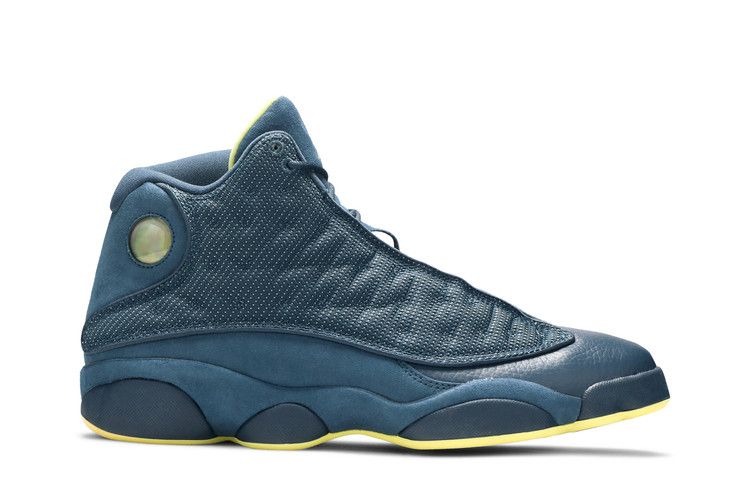 Air Jordan 13 Retro 'Squadron Blue' — Squadron Blue/Electric Yellow/Black
