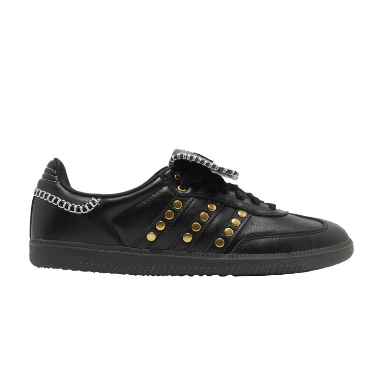 Wales Bonner x adidas Samba 'Studded Pack - Black' — Core Black/Cream White/Core Black
