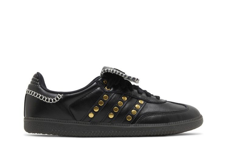 Wales Bonner x adidas Samba 'Studded Pack - Black' — Core Black/Cream White/Core Black