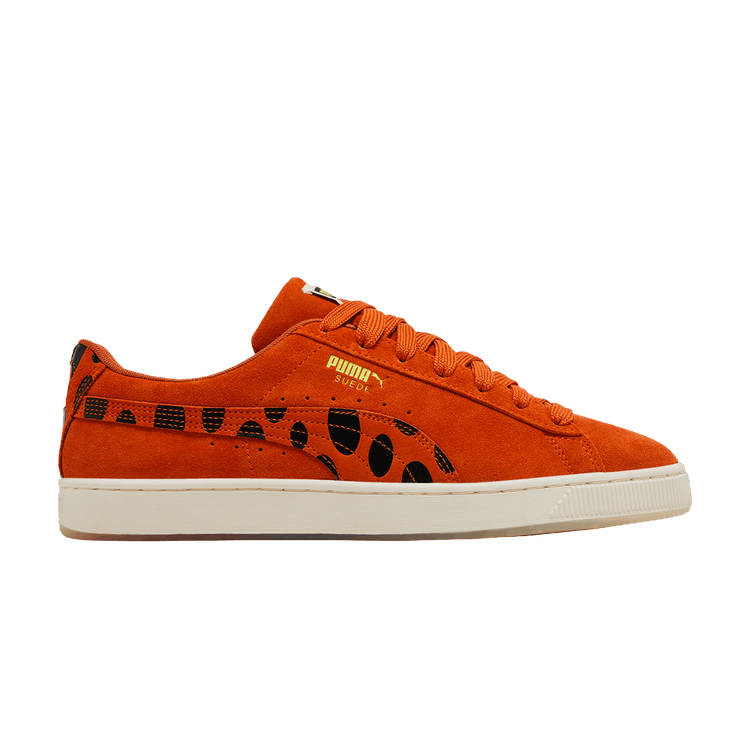 Cheetos x Puma Suede 'Chester Cheetah' — Rickie Orange/For All Time Red/Warm White
