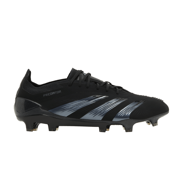 adidas Predator 24 Elite Low FG 'Base Black Pack' — Core Black/Carbon/Core Black