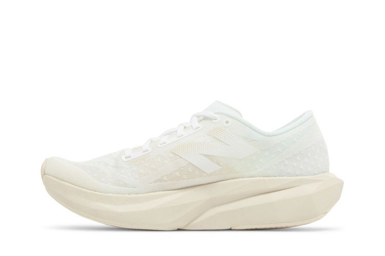 New Balance Wmns FuelCell Rebel v4 'White Linen' — White/Linen/Sea Salt
