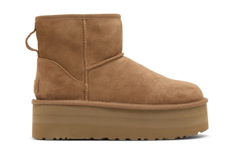 UGG Wmns Classic Mini Platform Boot 'Chestnut' — Chestnut