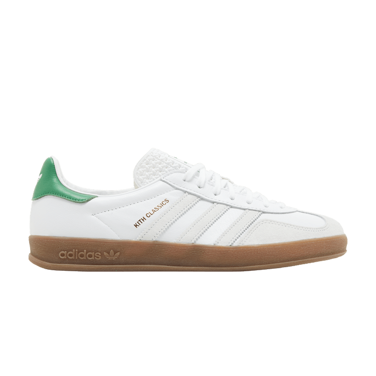 Kith x adidas Gazelle Indoor 'Classics Program' — White/Fairway Green