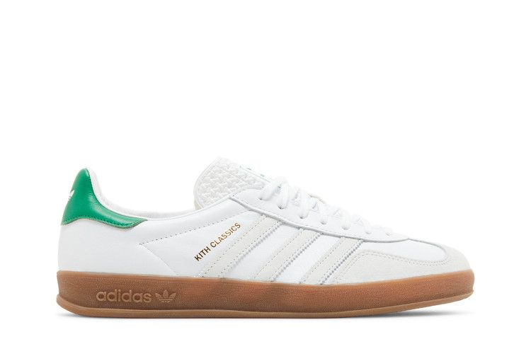 Kith x adidas Gazelle Indoor 'Classics Program' — White/Fairway Green
