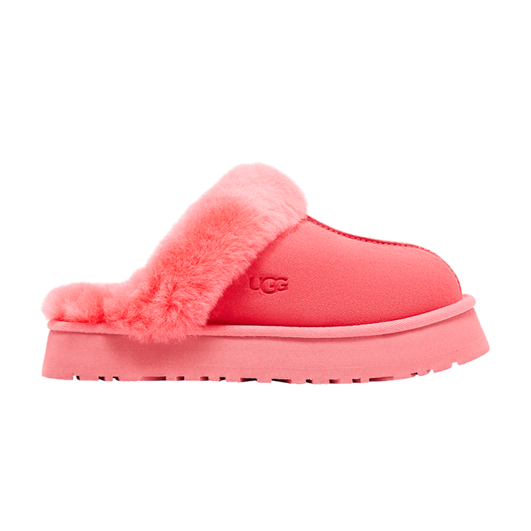 UGG Wmns Disquette Slipper 'Hibiscus Pink' — Hibiscus Pink