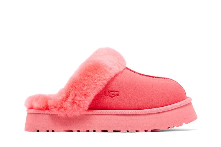 UGG Wmns Disquette Slipper 'Hibiscus Pink' — Hibiscus Pink