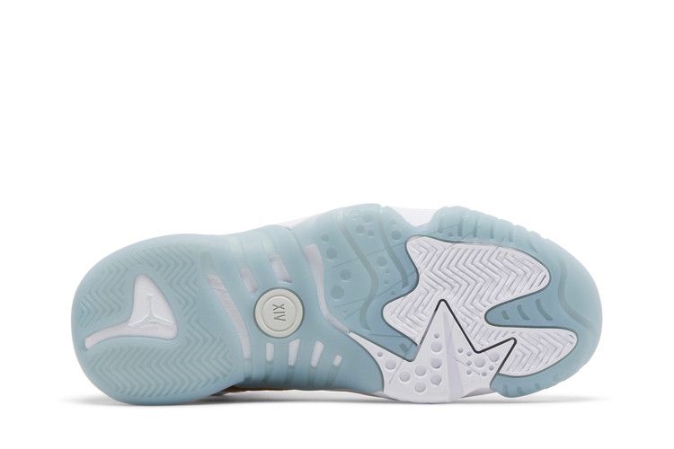 Air Jordan Wmns Jumpman Two Trey 'White Metallic Gold' — White/Metallic Gold/Ice Blue/Black