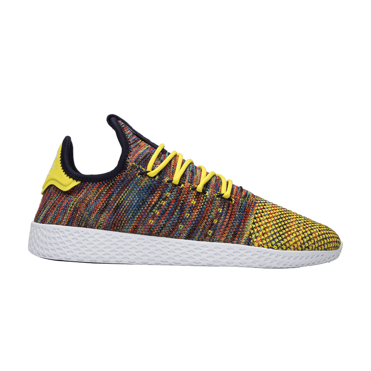 Pharrell x adidas Tennis Hu 'Multi-Color' — Semi Frozen Yellow/Noble Ink/White