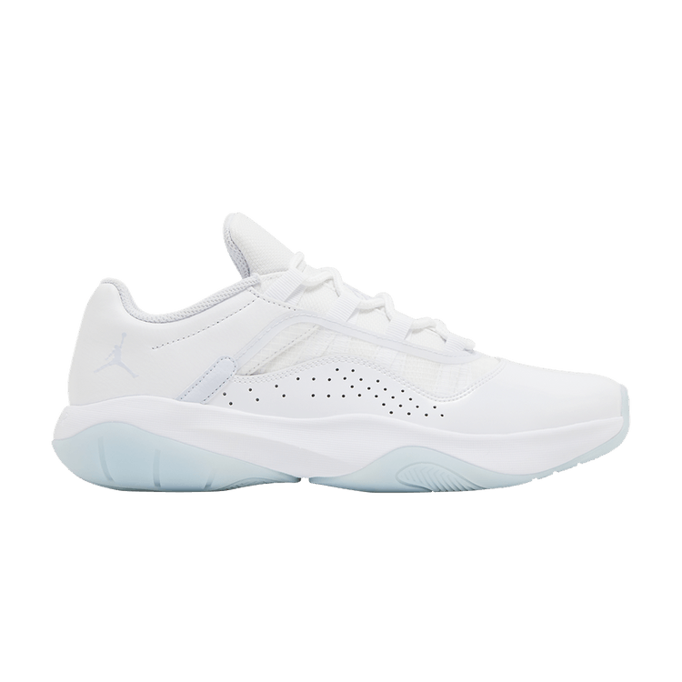 Wmns Air Jordan 11 CMFT Low 'White Ice Blue' — White/Ice Blue/Football Grey