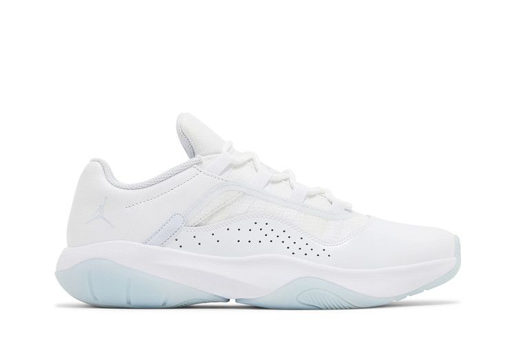 Wmns Air Jordan 11 CMFT Low 'White Ice Blue' — White/Ice Blue/Football Grey