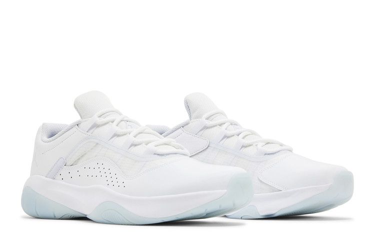 Wmns Air Jordan 11 CMFT Low 'White Ice Blue' — White/Ice Blue/Football Grey