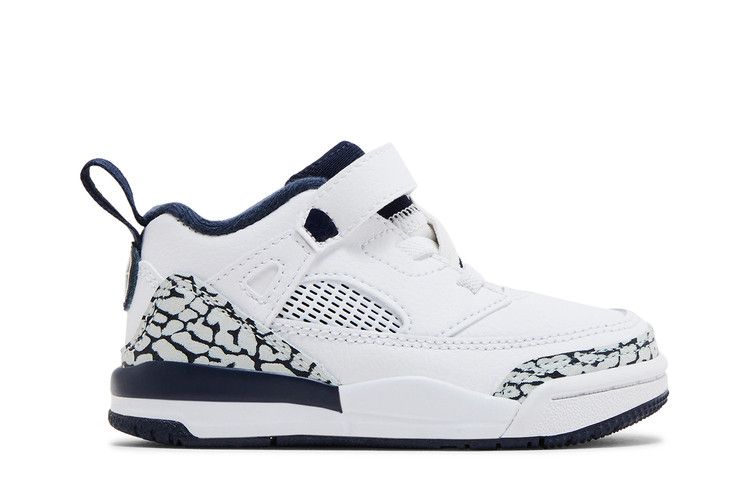 Air Jordan Spizike Low TD 'Obsidian' — White/Obsidian/Pure Platinum