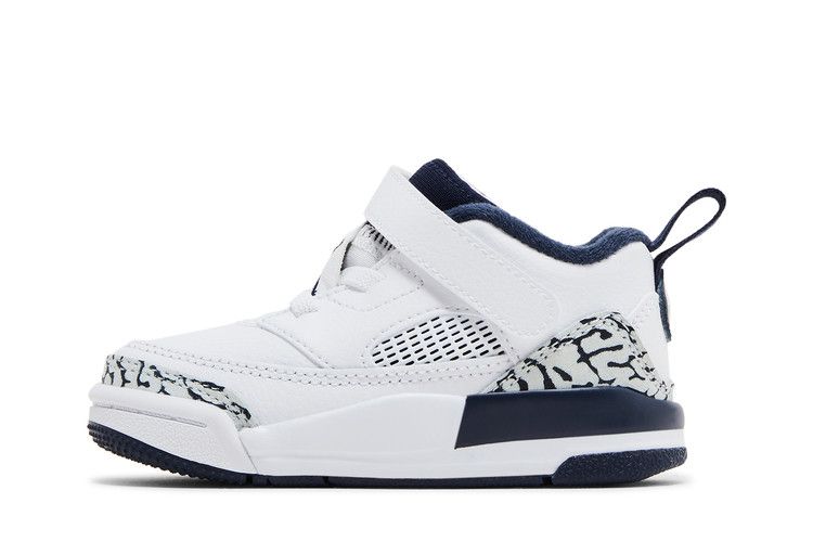 Air Jordan Spizike Low TD 'Obsidian' — White/Obsidian/Pure Platinum