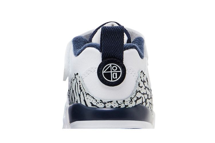 Air Jordan Spizike Low TD 'Obsidian' — White/Obsidian/Pure Platinum