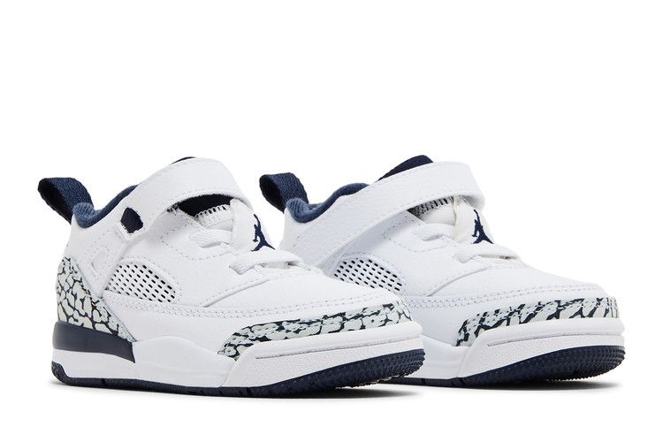 Air Jordan Spizike Low TD 'Obsidian' — White/Obsidian/Pure Platinum