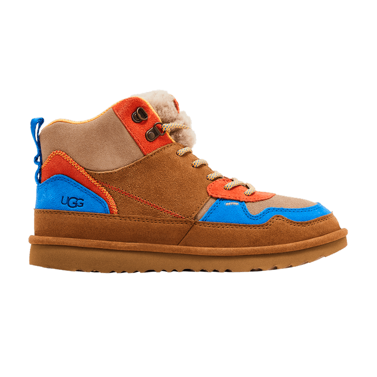 UGG Highland Hi Heritage Kids 'Chestnut Dive' — Chestnut/Dive