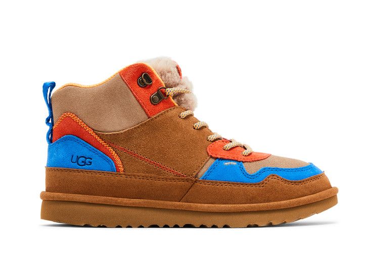 UGG Highland Hi Heritage Kids 'Chestnut Dive' — Chestnut/Dive