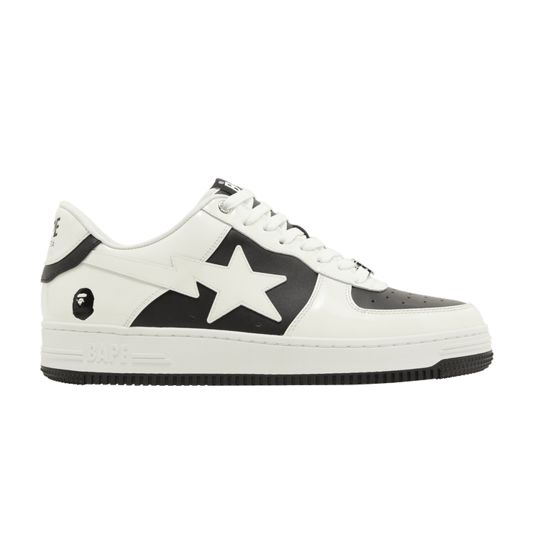 Bapesta #6 'Patent Leather Pack - Black' — Black