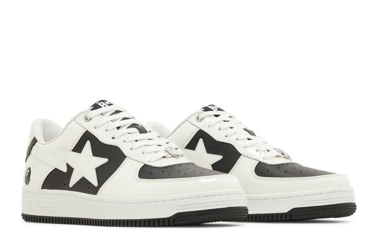 Bapesta #6 'Patent Leather Pack - Black' — Black