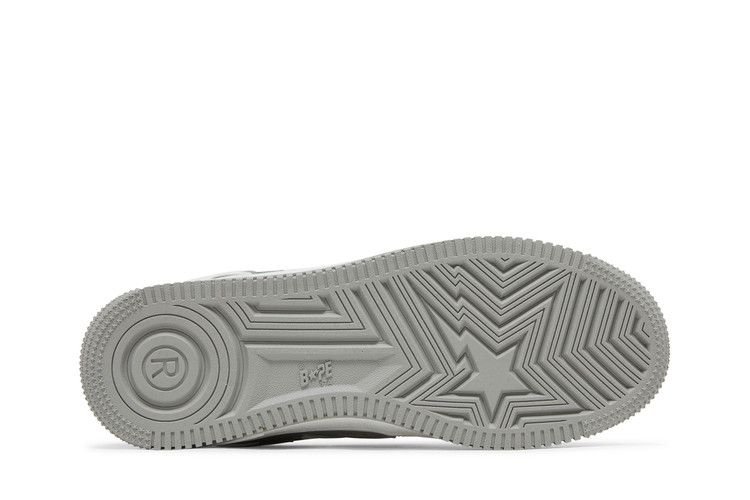 Bapesta #6 'Patent Leather Pack - Grey' — Grey