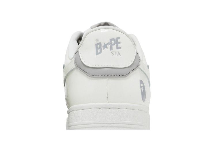 Bapesta #6 'Patent Leather Pack - Grey' — Grey