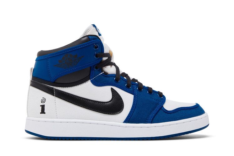 Interscope Records x Air Jordan 1 KO 'Storm Blue' — Storm Blue/White/Black