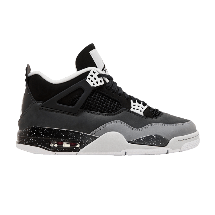Air Jordan 4 Retro 'Fear' 2024 — Black/White/Anthracite/Black/Pure Platinum