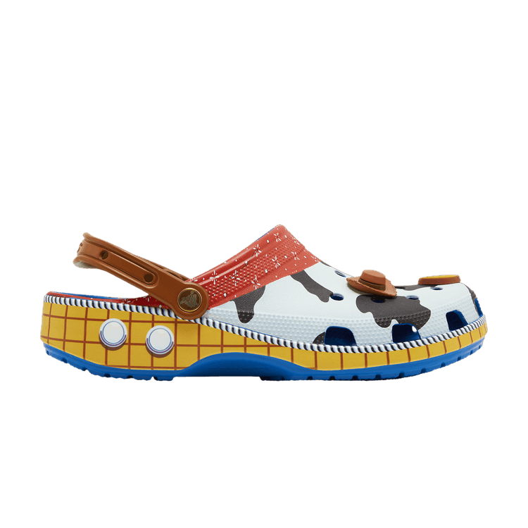 Toy Story x Crocs Classic Clog 'Woody' — Brown/Blue