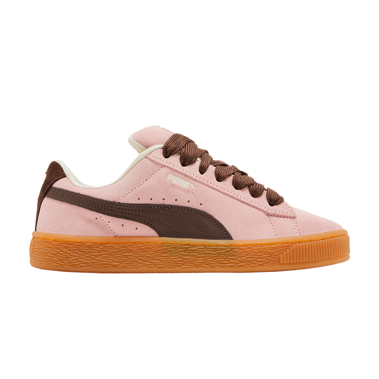 Puma Suede XL Big Kid 'Peach Smoothie Gum' — Peach Smoothie/Chestnut Brown/Frosted Ivory