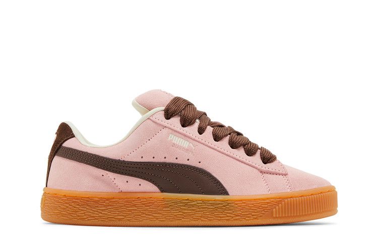 Puma Suede XL Big Kid 'Peach Smoothie Gum' — Peach Smoothie/Chestnut Brown/Frosted Ivory