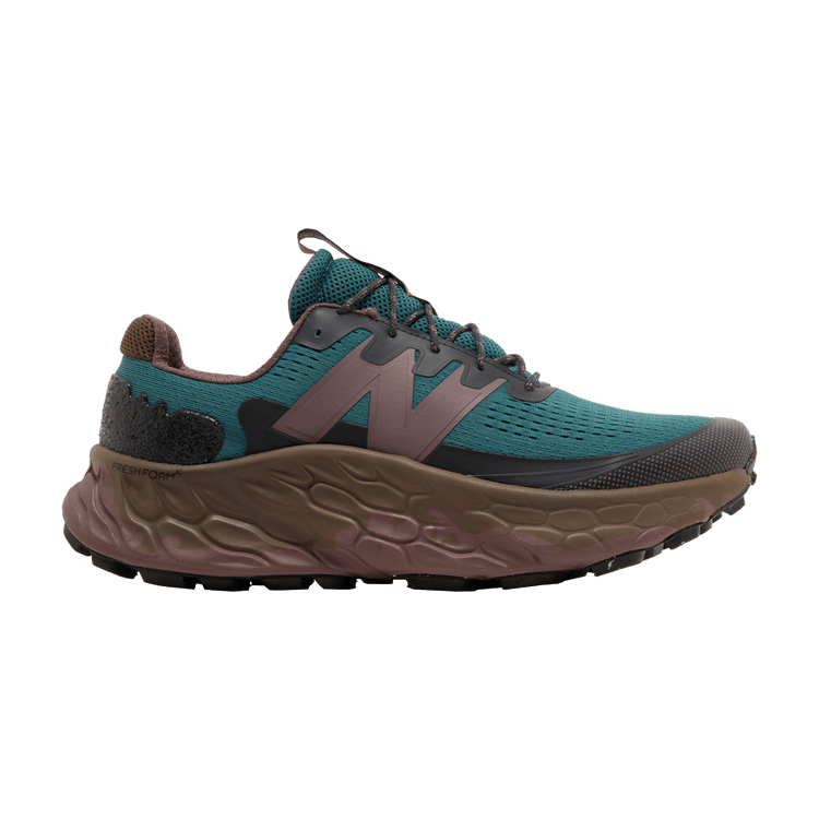 New Balance Fresh Foam X More Trail v3 'New Spruce Dark Mushroom' — Dark Mushroom/New Spruce