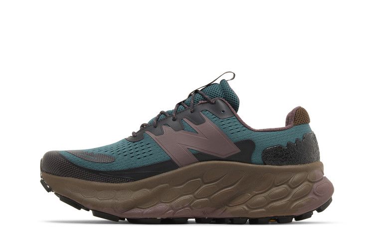 New Balance Fresh Foam X More Trail v3 'New Spruce Dark Mushroom' — Dark Mushroom/New Spruce