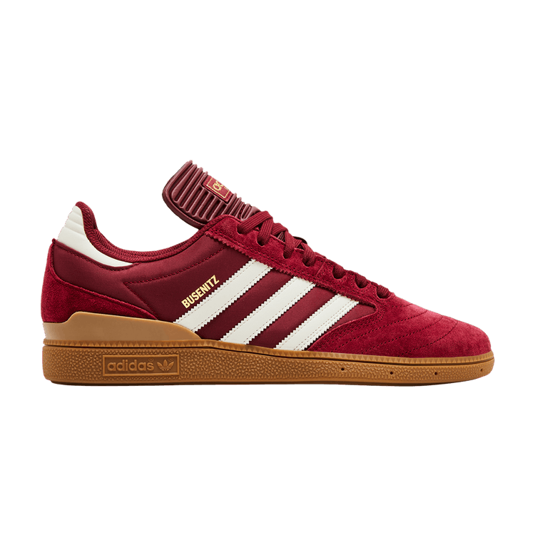 adidas Busenitz 'Collegiate Burgundy Gum' — Collegiate Burgundy/Chalk White/Gold Metallic