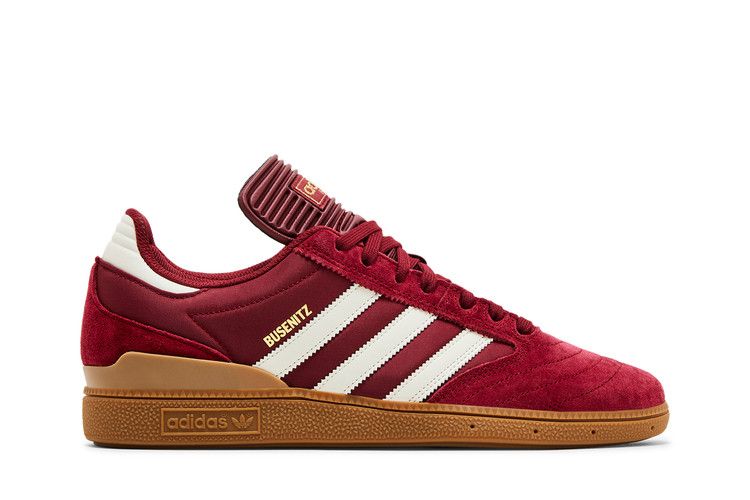 adidas Busenitz 'Collegiate Burgundy Gum' — Collegiate Burgundy/Chalk White/Gold Metallic
