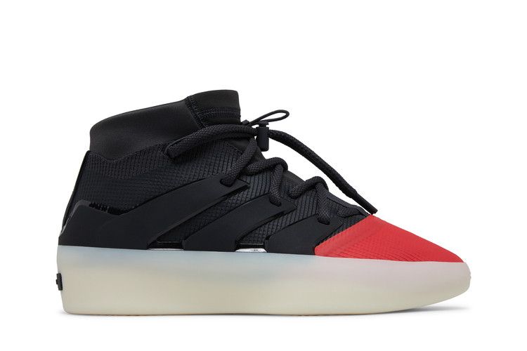 Fear of God Athletics x adidas I BASKETBALL 'Indiana' — Carbon/Red