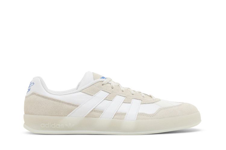 Mark Gonzales x adidas Aloha Super 'Crystal White' — Crystal White/Cloud White/Blue Bird