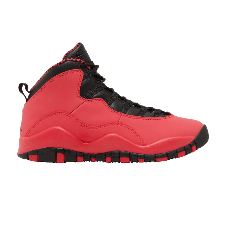 Air Jordan 10 Retro GG 'Fusion Red' — Fusion Red/Black-Laser Orange