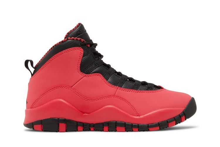 Air Jordan 10 Retro GG 'Fusion Red' — Fusion Red/Black-Laser Orange