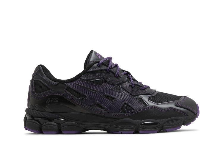 Needles x ASICS Gel NYC 'Black Purple' — Black/Black