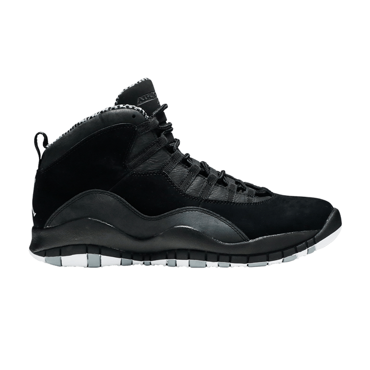 Air Jordan 10 Retro 'Stealth' — Black/White-Stealth