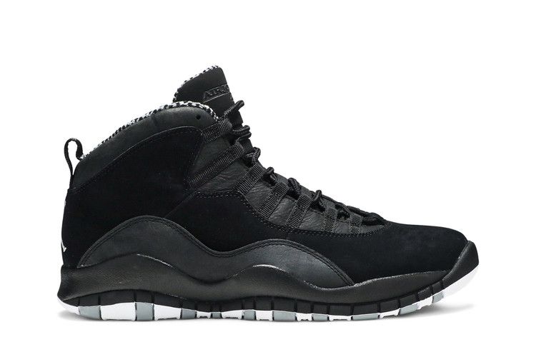 Air Jordan 10 Retro 'Stealth' — Black/White-Stealth