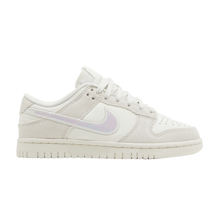 Nike Wmns Dunk Low 'Iridescent Swoosh' — Sail/Siren Red/Hyper Pink/Multi-Color