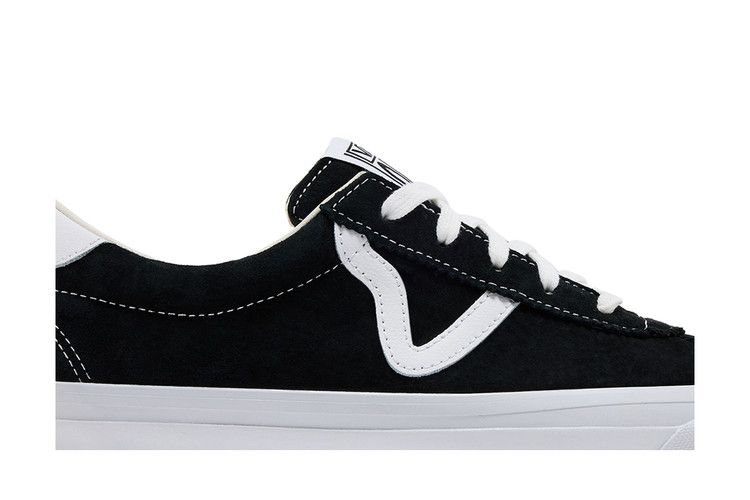 Vans Sport 73 LX 'Pig Suede - Black White' — Black/White