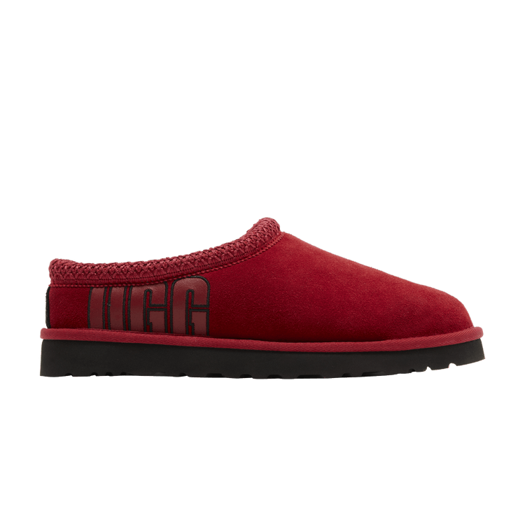 UGG Tasman Slipper 'Graphic Outline - Samba Red' — Samba Red
