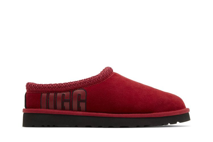 UGG Tasman Slipper 'Graphic Outline - Samba Red' — Samba Red